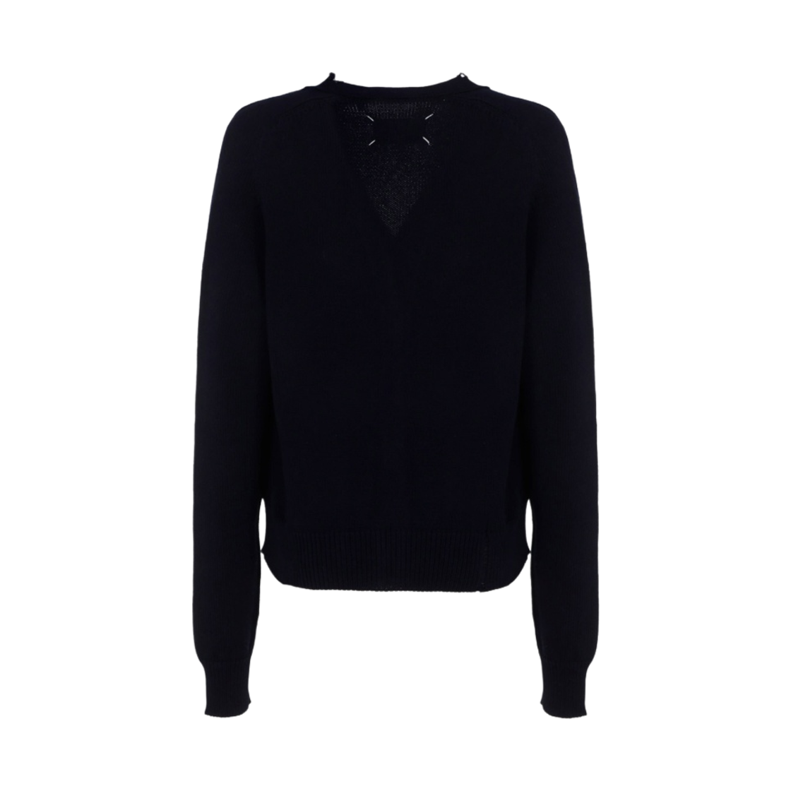 (W) 메종 마르지엘라 데콩트락테 가디건 다크 블루((W) Maison Margiela Decontracte Cardigan Dark Blue) - 2