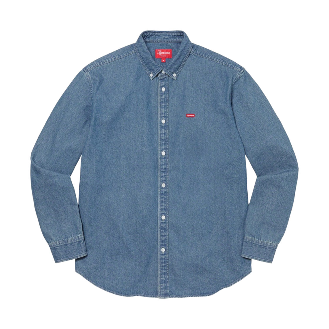 슈프림 스몰 박스 트윌 셔츠 데님 - 21FW