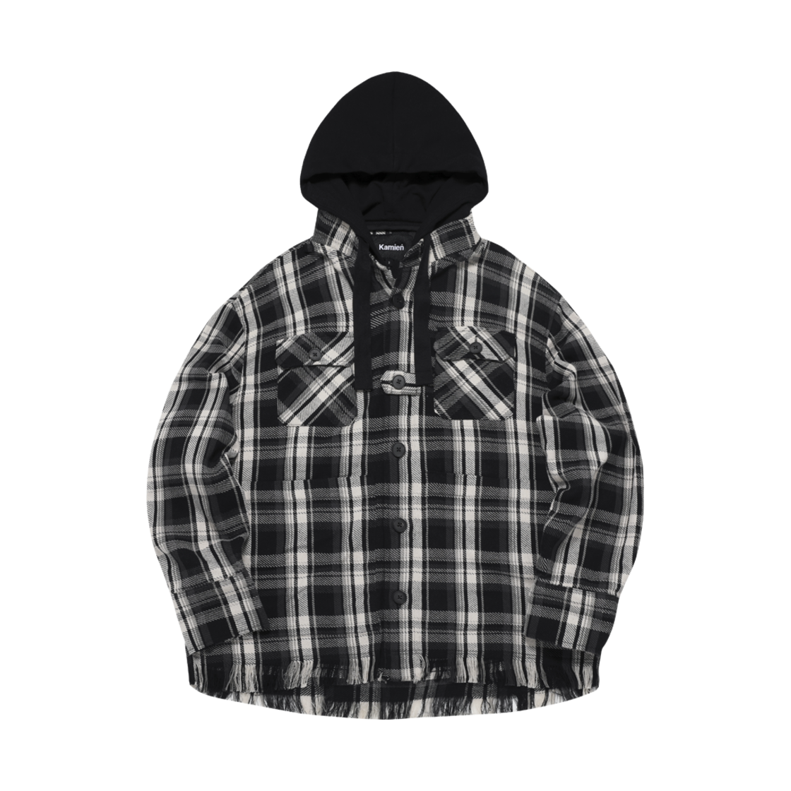 카미엔 후디 셔츠 블랙(Kamien Hoodie Shirt Black)