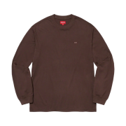 Supreme Small Box L/S T-Shirt Dark Brown - 22FW