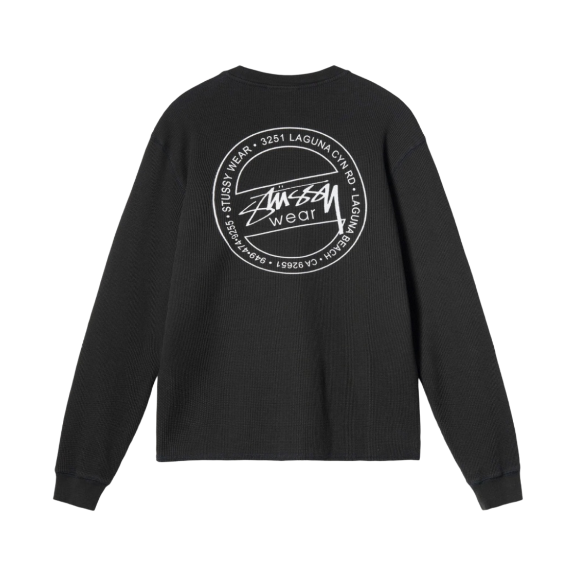 스투시 롱슬리브 써멀 티셔츠 블랙(Stussy LS Thermal T-Shirt Black)