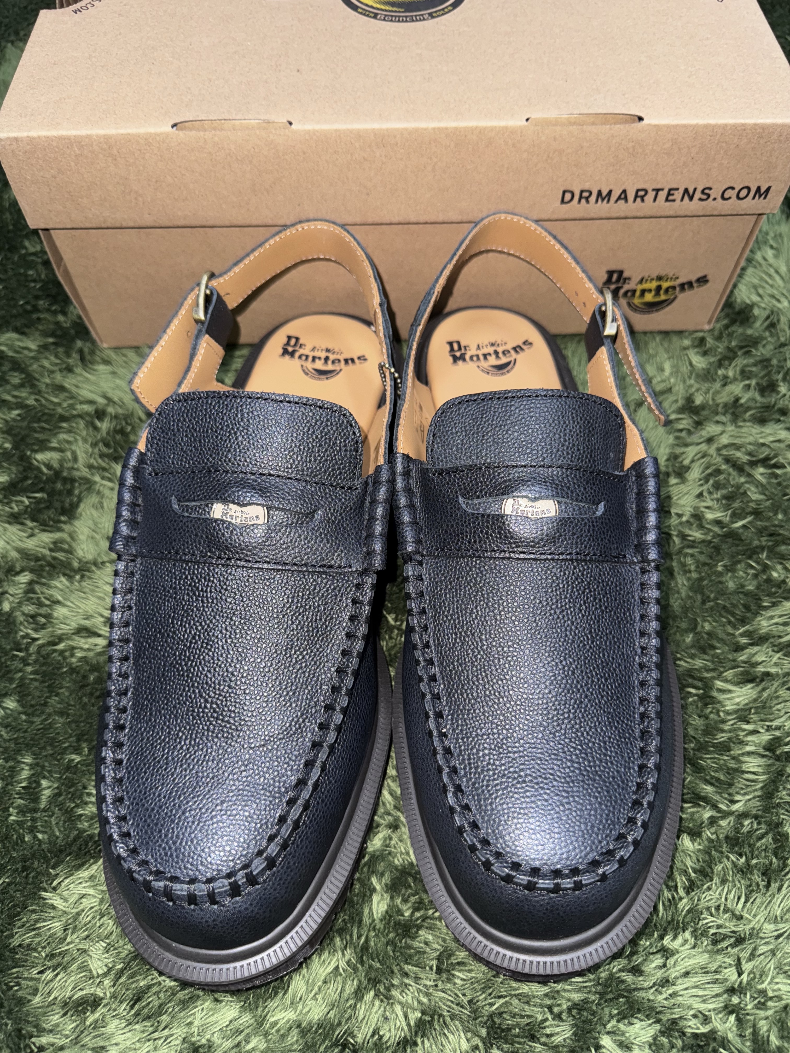 Dr. Martens Penton Westminster Leather Slingback Black 착용 스타일 - 2