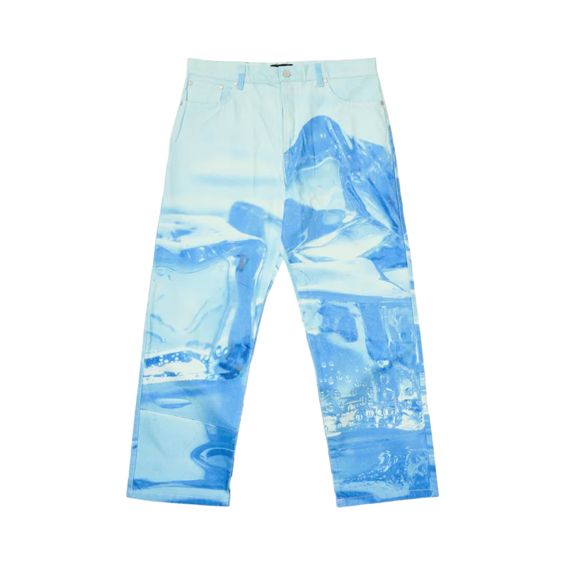 팔라스 얼티밋 칠 배기어 진 크리스탈라이즈드 블루 - 23SS(Palace Ultimate Chill Baggier Jean Crystalised Blue - 23SS) - 1