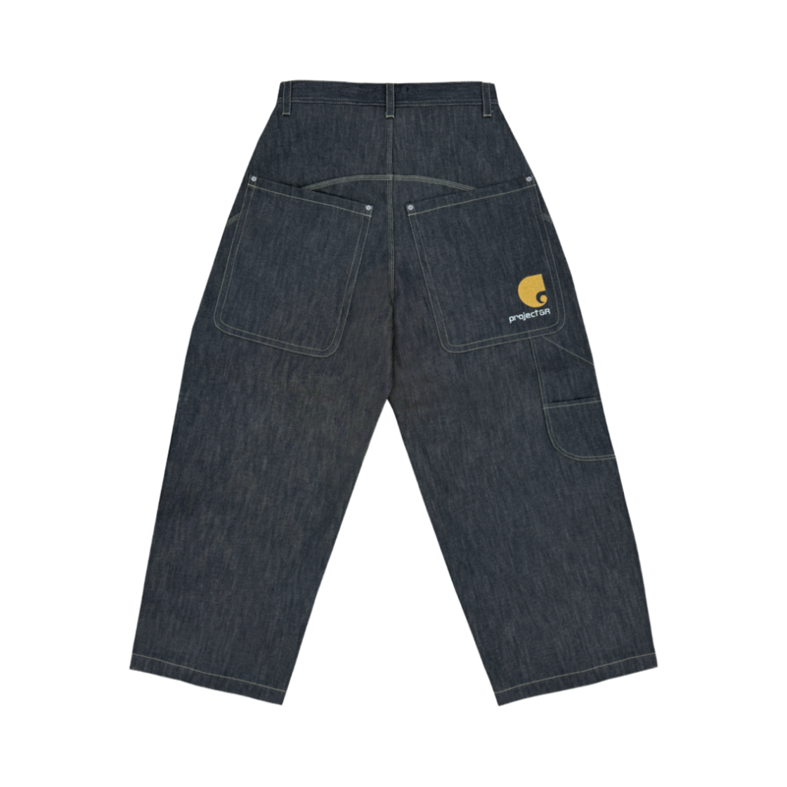 프로젝트 G/R 레트로 배기 데님 팬츠 다크 네이비(Project G/R Retro Baggy Denim Pants Dark Navy)