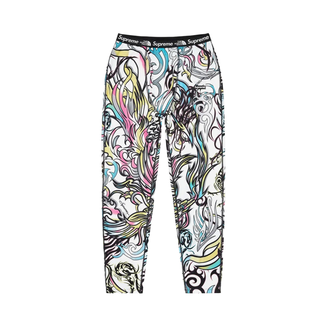슈프림 x 노스페이스 베이스 레이어 팬츠 멀티컬러 드래곤 - 22FW(Supreme x The North Face Base Layer Pants Multicolor Dragon - 22FW) - 1