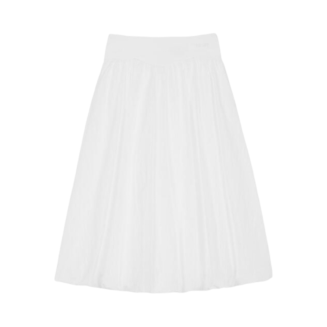 (W) 다이닛 플레어 롱스커트 화이트((W) Deinet Flare Long Skirt in White) - 2
