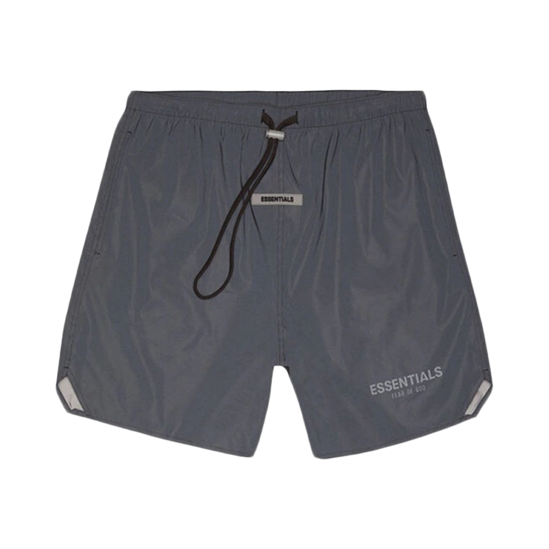 에센셜 볼리 쇼츠 블랙 리플렉티브 - 20SS