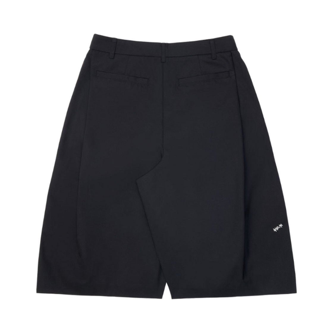 (W) 아더에러 시그니피컨트 BK 태그 쇼츠 01 느와르((W) Ader Error Sig; BK Tag Shorts 01 Noir) - 2