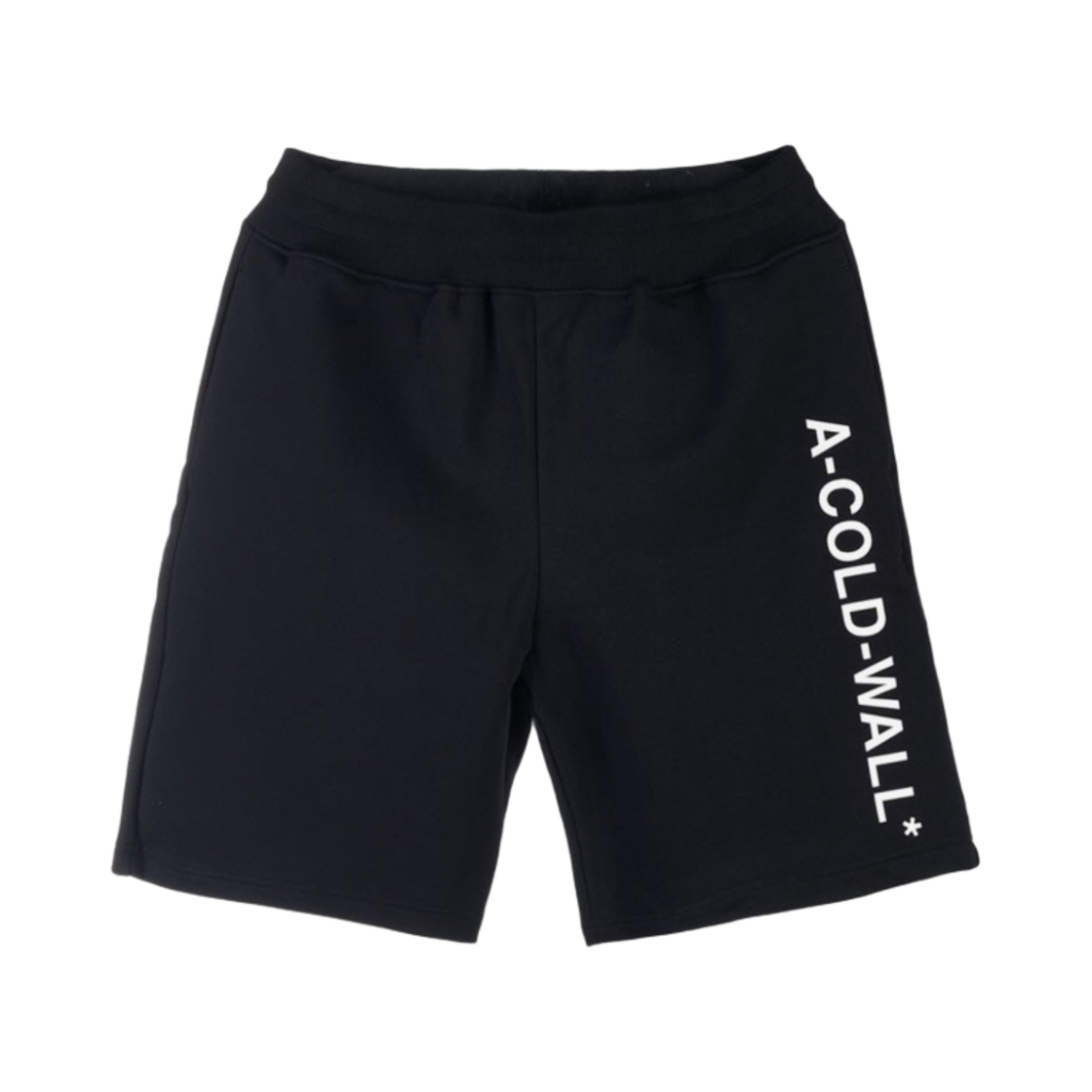 어콜드월 에센셜 로고 숏 스웨트팬츠 블랙(A Cold Wall Essential Logo Short Sweatpants Black)