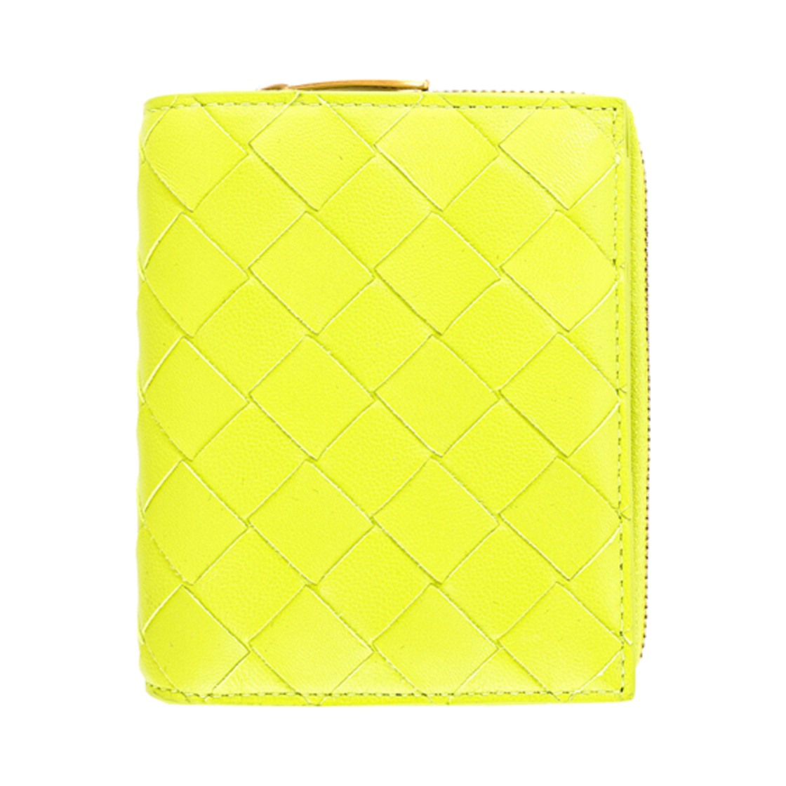보테가 베네타 폴더형 지퍼 월렛 에시드 키위(Bottega Veneta Bi-Fold Zip Wallet Acid Kiwi)