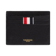 Thom Browne RWB Edge Stain Double Sided Card Holder Black