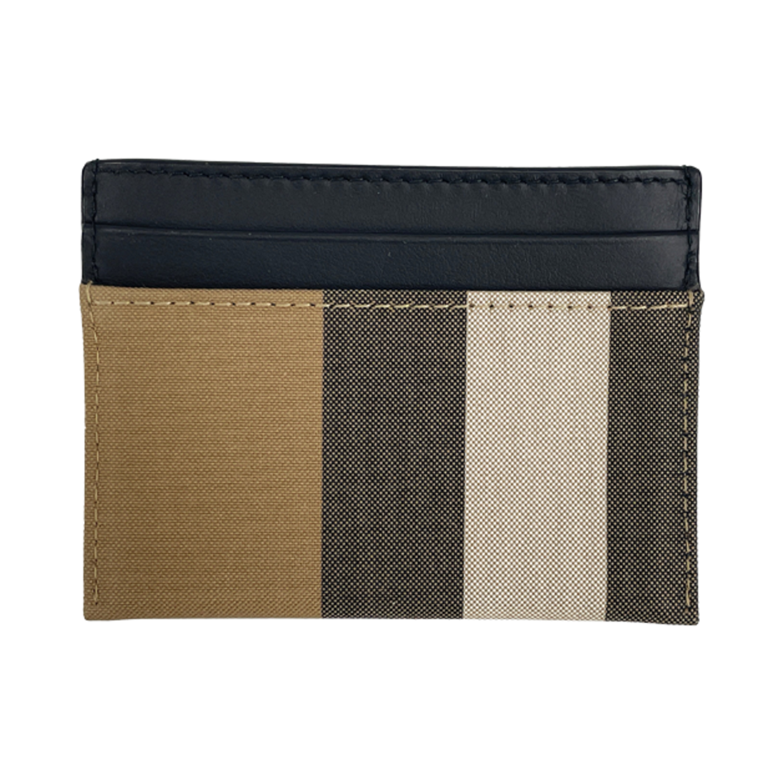 버버리 슈퍼 익스플로디드 체크 카드 케이스 토프 브라운(Burberry Super Exploded Check Card Case Taupe Brown) - 2