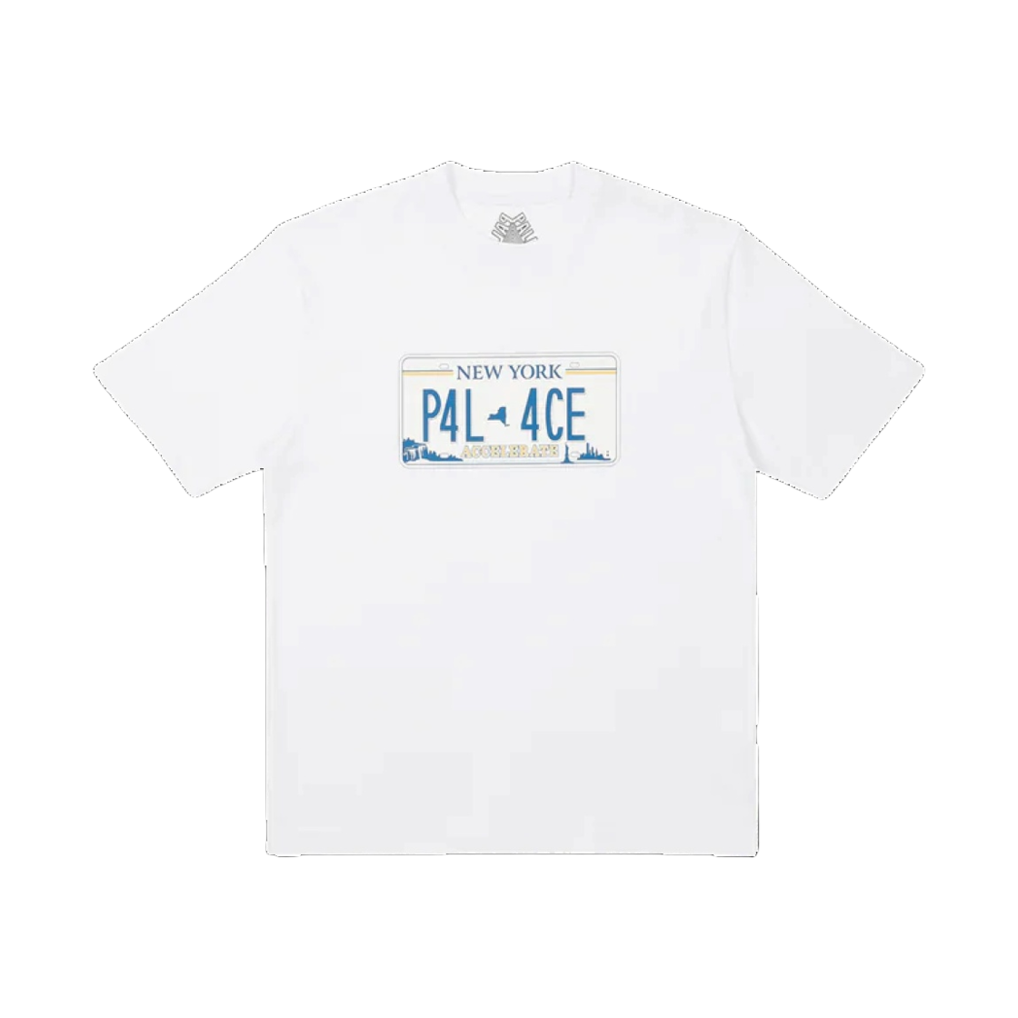 팔라스 플레이트 티셔츠 화이트 - 23SS(Palace Plate T-Shirt White - 23SS) - 1