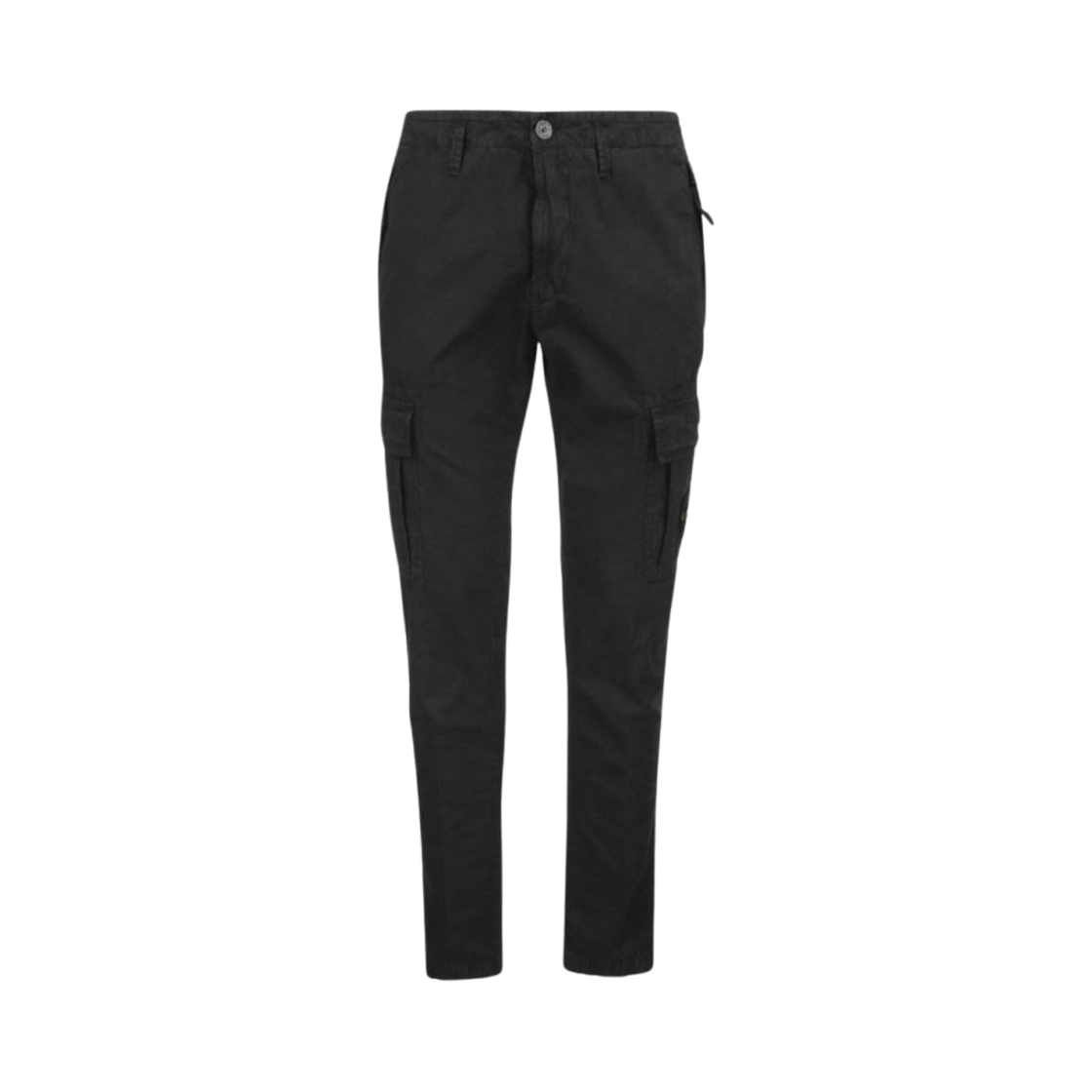 8015303WA-A0129 Stone Island 303WA Old Treatment Slim Fit Cargo Pants Black - 24SS