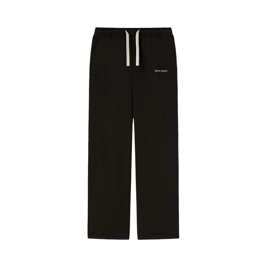 팜엔젤스 로고 코튼 트래블 팬츠 블랙(Palm Angels Logo Cotton Travel Pants Black)