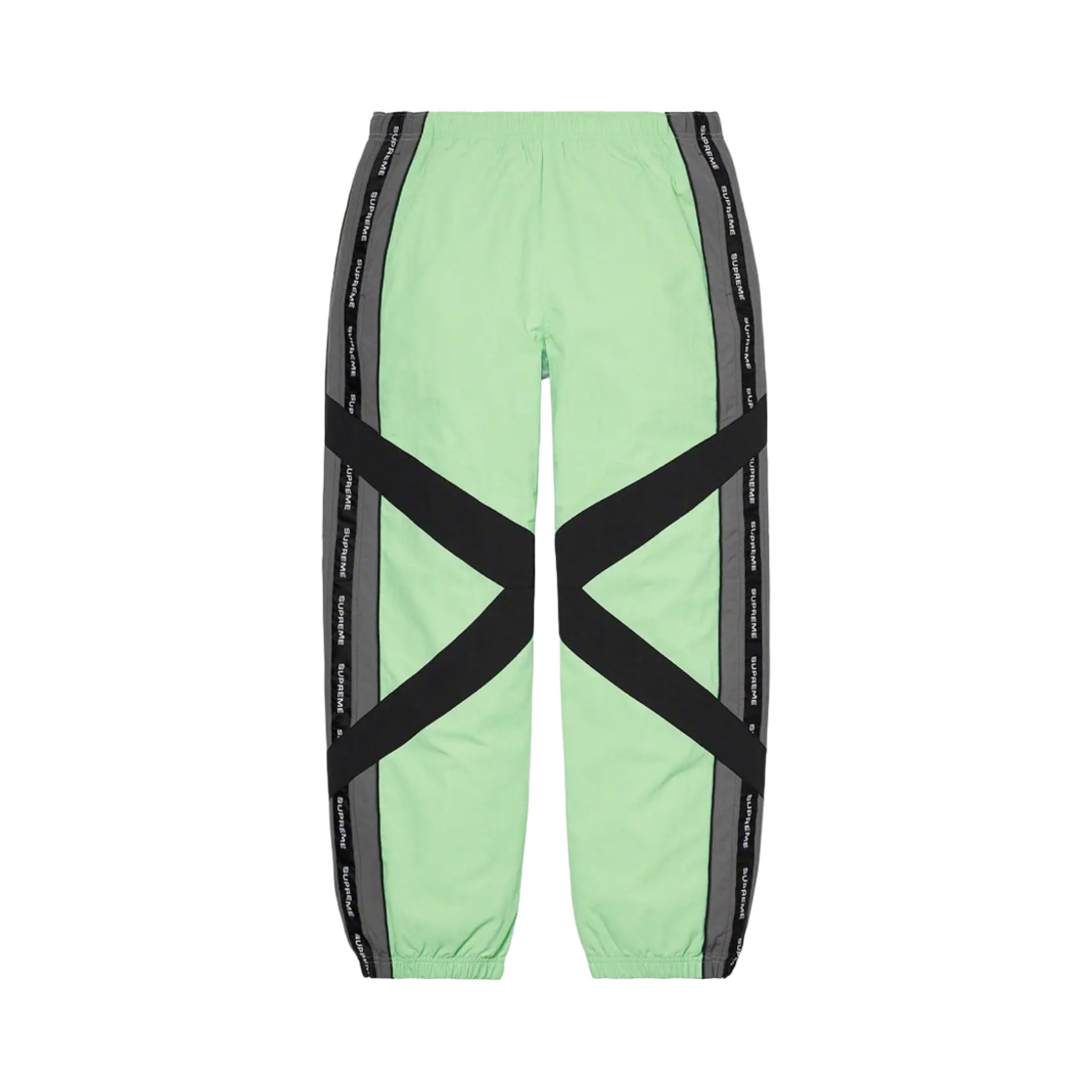 슈프림 크로스 패널드 트랙 팬츠 민트 - 21SS(Supreme Cross Paneled Track Pants Mint - 21SS) - 1