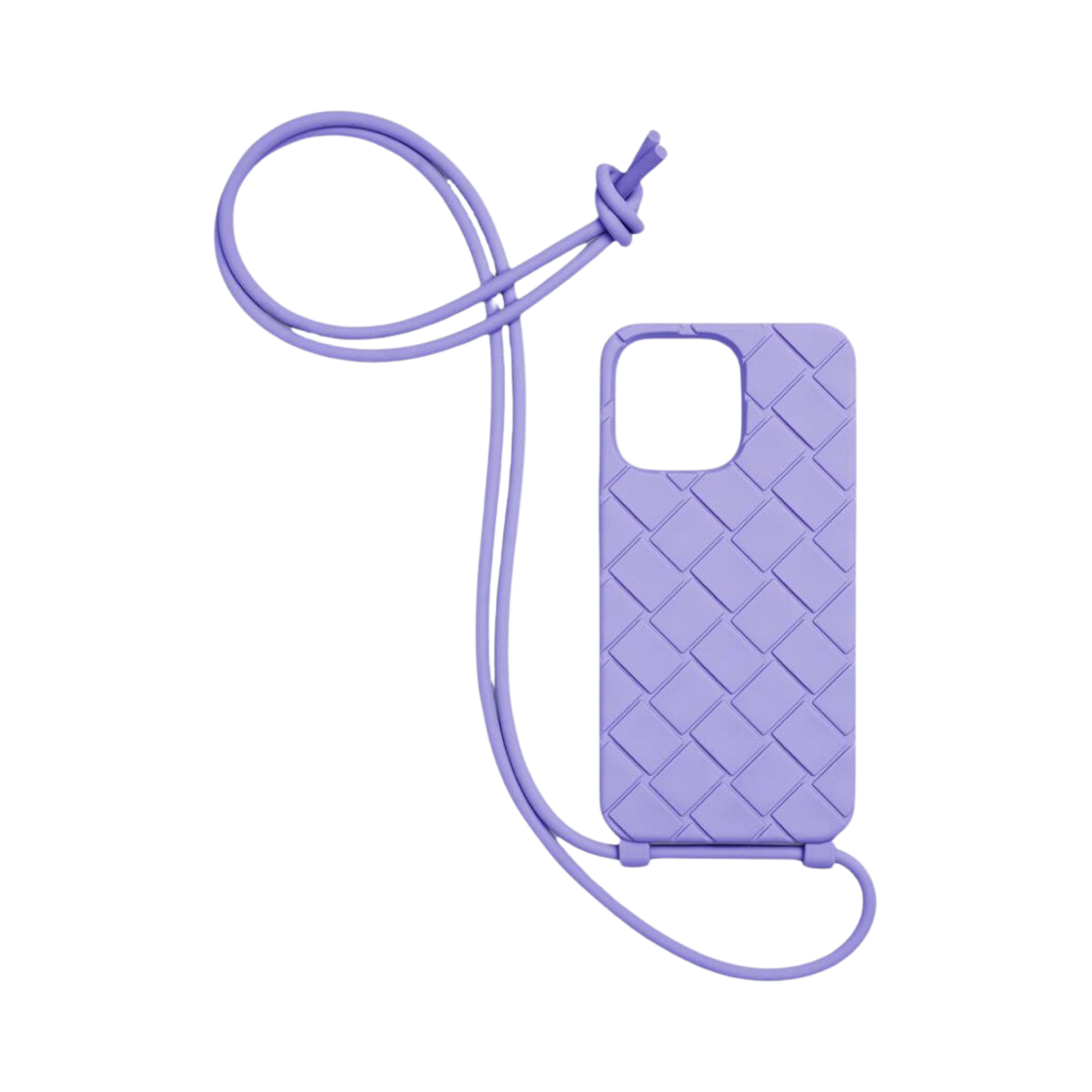 보테가 베네타 아이폰 14 프로 맥스 케이스 온 스트랩 에머시스트(Bottega Veneta iPhone 14 Pro Max Case On Strap Amethyst)