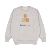 (W) Isabel Marant Mindy Logo Sweatshirt Ecru - 22FW