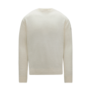 Moncler Wool & Cashmere Jumper Off White - 22SS