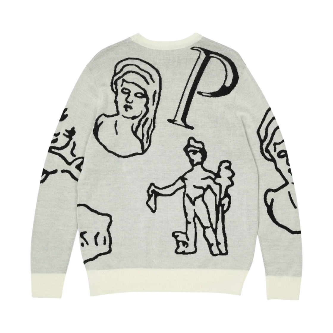 팔라스 아키올로지 니트 화이트 - 21SS(Palace Archaeology Knit White - 21SS) - 2