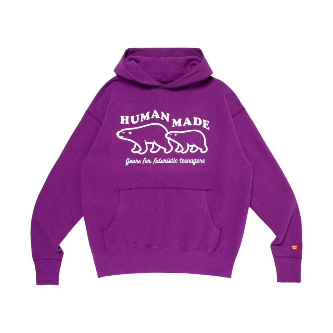 휴먼 메이드 츠리아미 후드 퍼플(Human Made Tsuriami Hoodie Purple) - 1