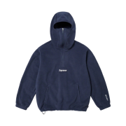 Supreme Polartec Facemask Half Zip Hooded Sweatshirt Navy - 23FW