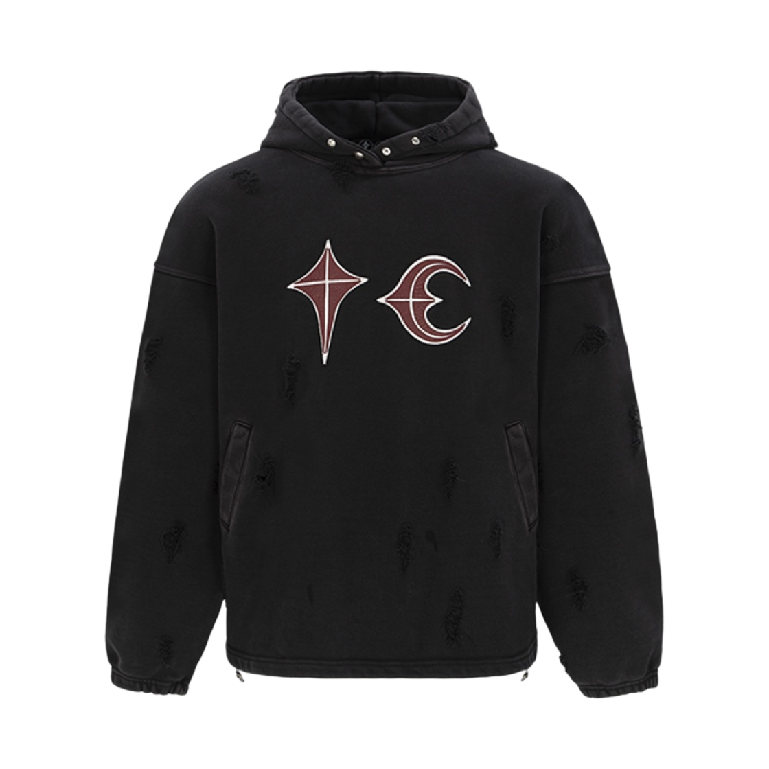 떠그 클럽 락 후드 블랙(Thug Club Rock Hoodie Black)