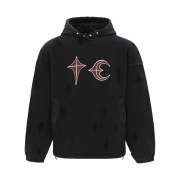 Thug Club Rock Hoodie Black