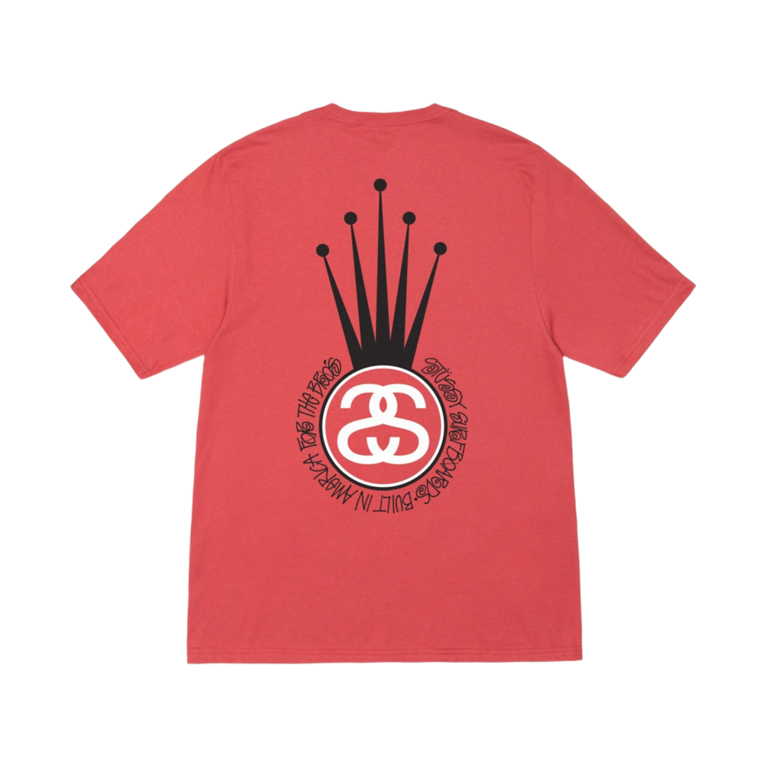 1904931 Stussy Crown Link T-Shirt Pepper
