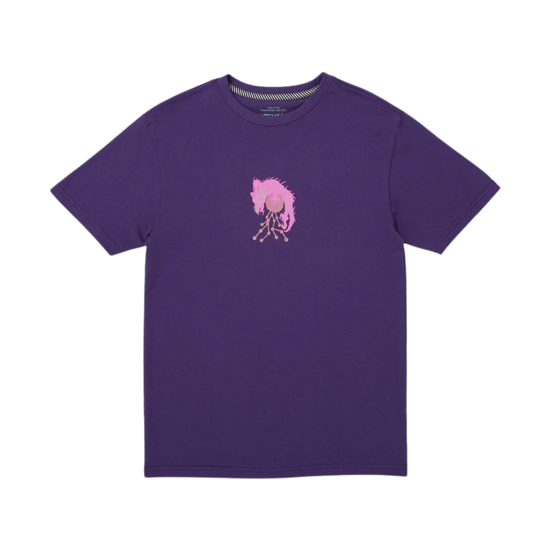VU241TS005 VOLCOM FA Tetsunori 3 Short Sleeve T-Shirts Purple