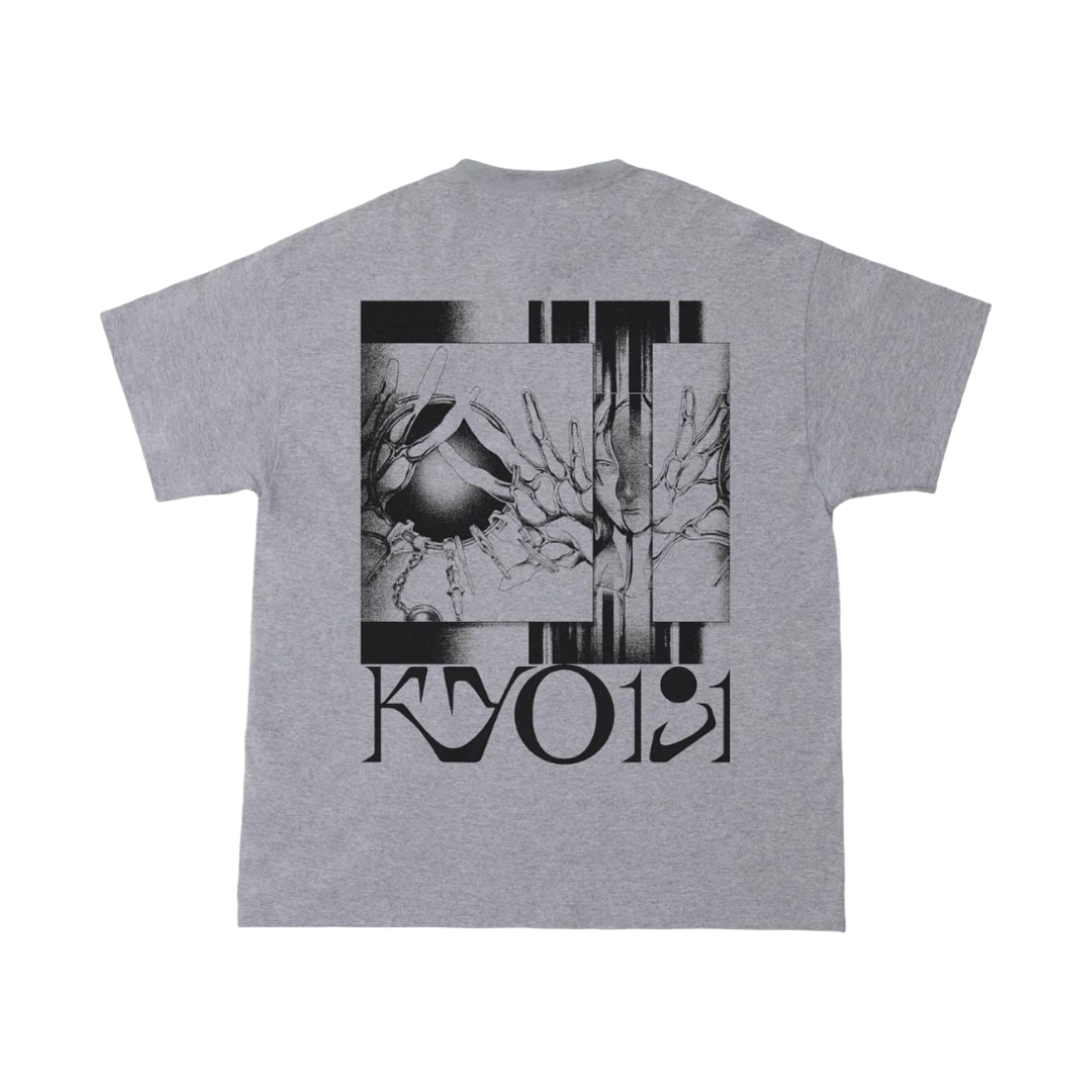 실리카겔 쿄 181 티셔츠 그레이(Silica Gel Kyo 181 T-Shirt Gray)