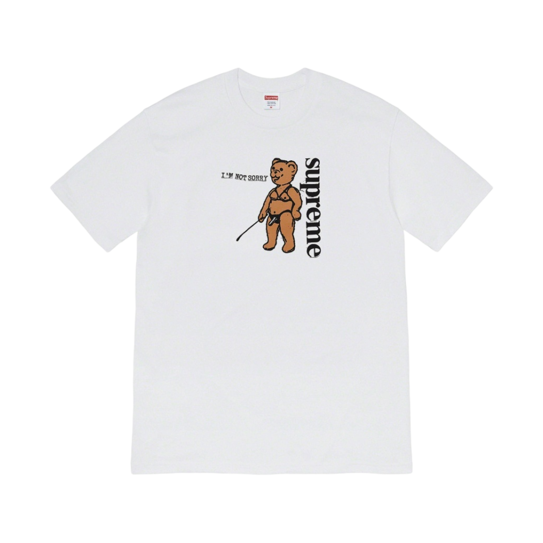 슈프림 낫 쏘리 티셔츠 화이트 - 21SS(Supreme Not Sorry T-Shirt White - 21SS) - 1