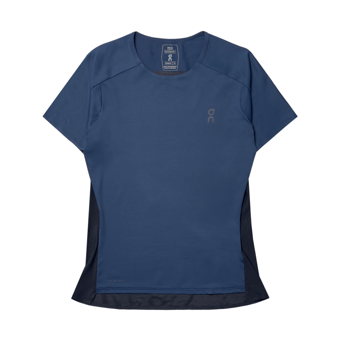 (W) 온 러닝 퍼포먼스 티셔츠 데님 네이비((W) On Running Performance T-Shirt Denim Navy) - 1