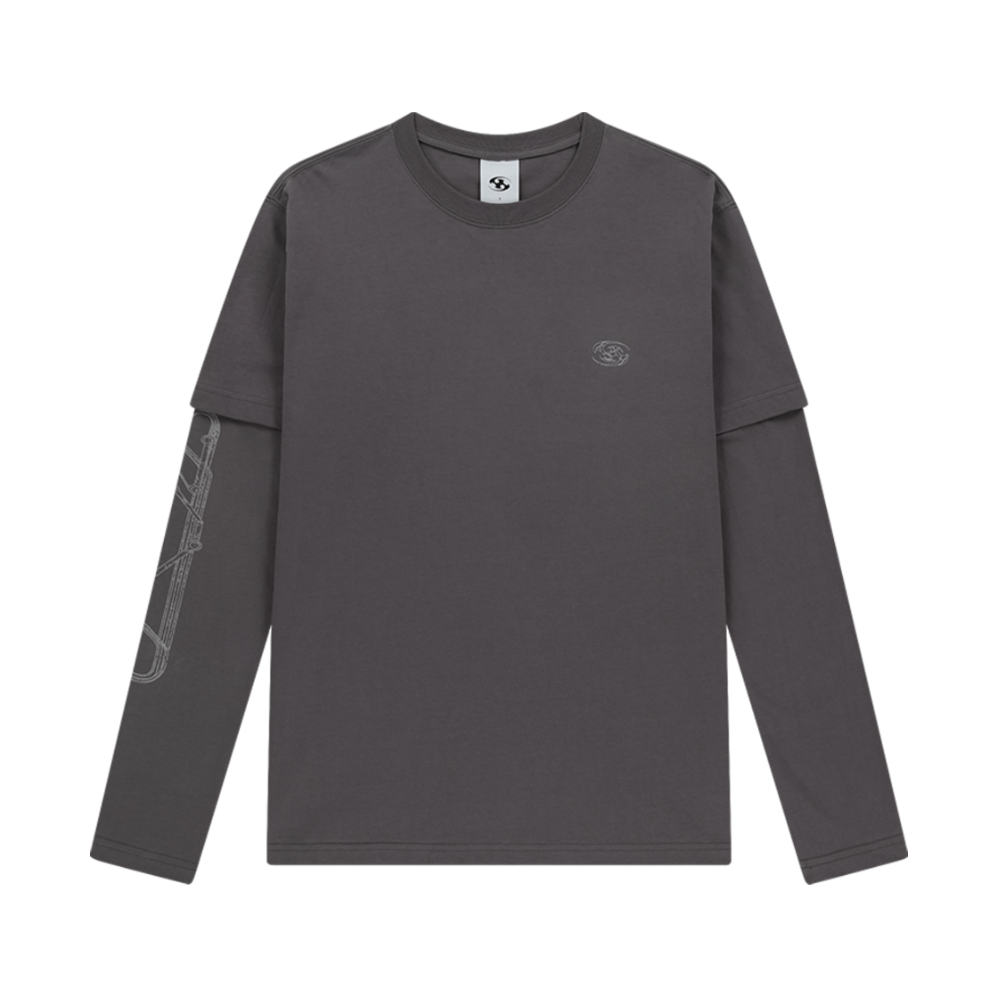 산산기어 아르카나 트리 롱 슬리브 브라운 - 25SS(Sansan Gear Arcana Tree Long Sleeves Brown - 25SS) - 1