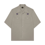Needles S/S Cowboy One-Up Shirt Beige