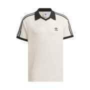 Adidas Originals Waffle Short Sleeve Polo Shirt Wonder White - KR Sizing