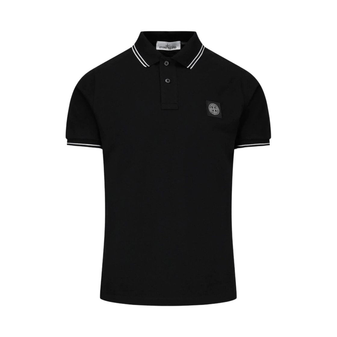 스톤 아일랜드 22S18 폴로 셔츠 블랙 - 21FW(Stone Island 22S18 Polo Shirt Black - 21FW) - 1
