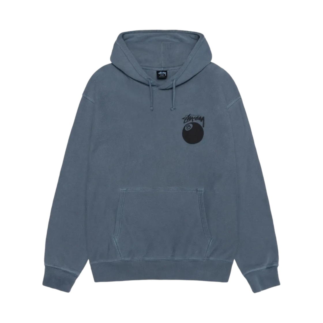 스투시 8볼 후드 피그먼트 다이드 네이비(Stussy 8 Ball Hoodie Pigment Dyed Navy) - 2
