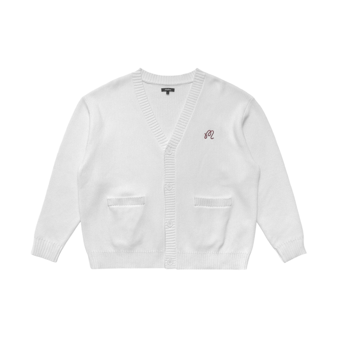 말본 골프 레전드 가디건 크림(Malbon Golf Legends Cardigan Cream) - 1