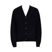 Wooyoungmi Essential Cardigan Black - 23FW