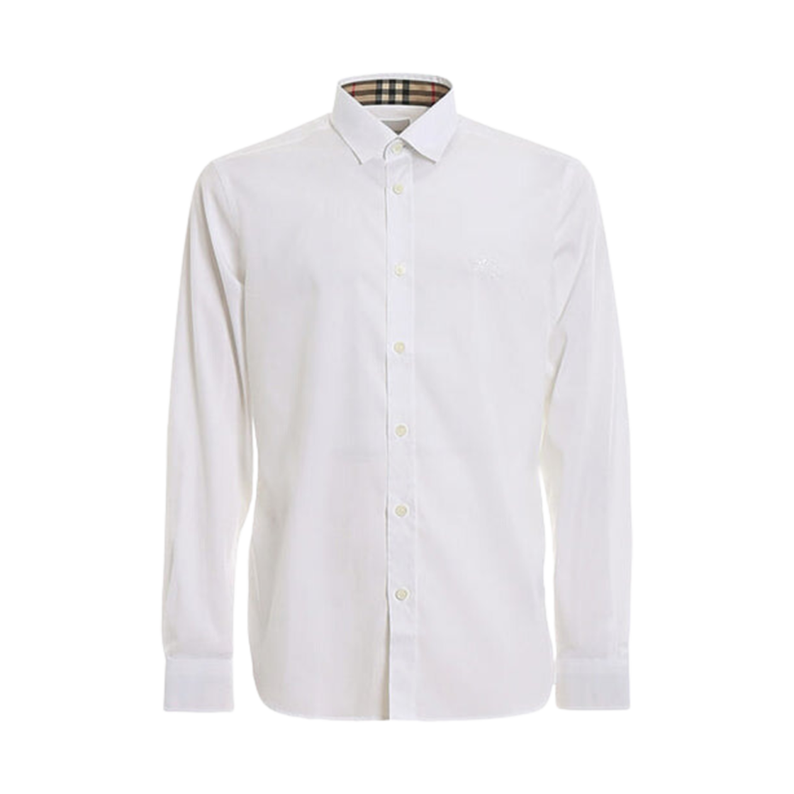 버버리 서전트 포플린 셔츠 화이트