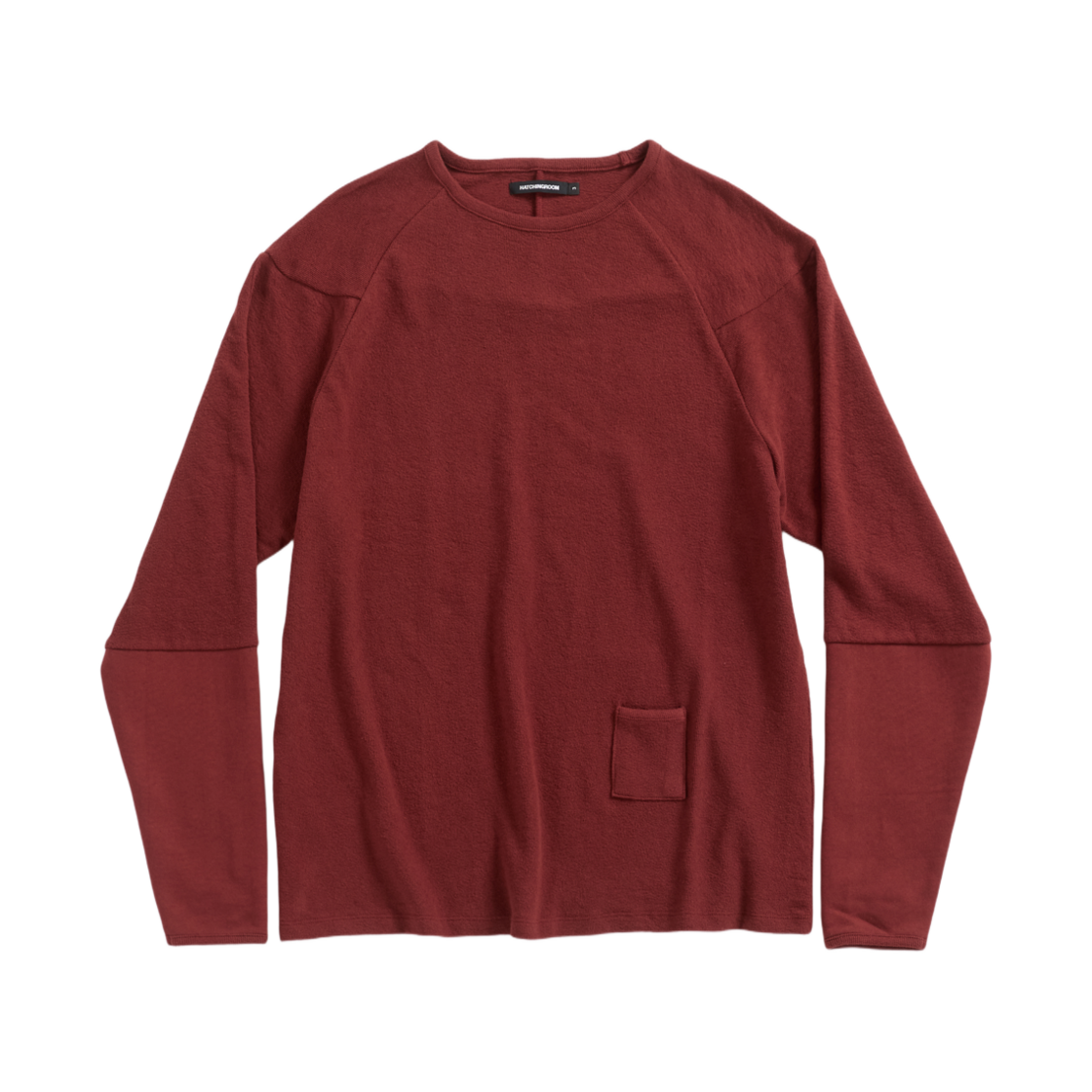 해칭룸 인시전 티셔츠 다크 레드(Hatchingroom Incision T-Shirt Dark Red)