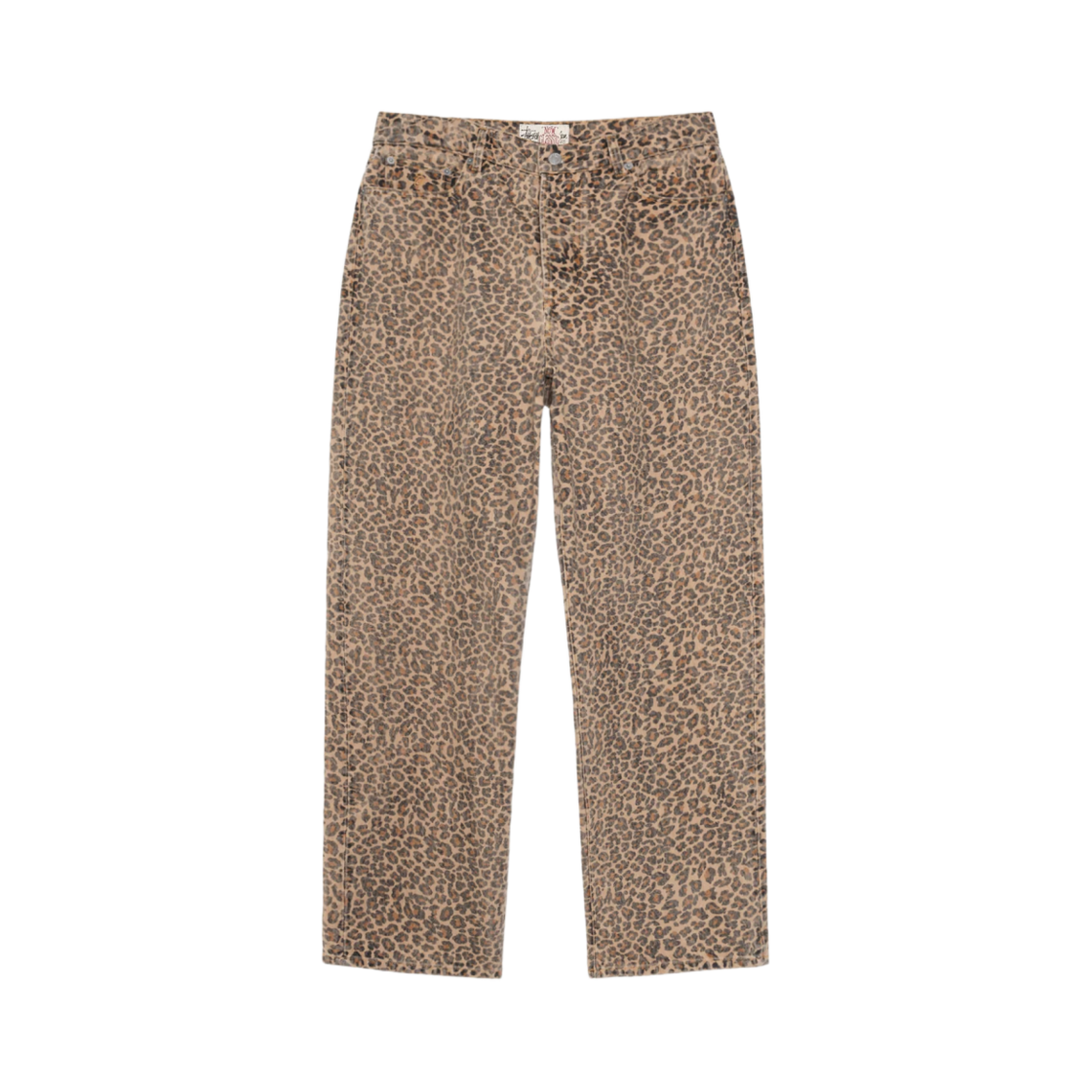 116705 Stussy New Classic Jean Denim Leopard