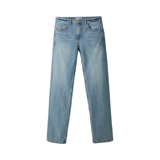 RM25SDPT001LB Recto Destroyed Denim Pants Light Blue