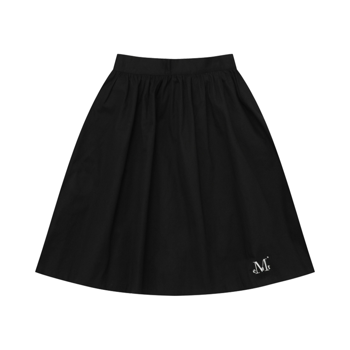 P00000PT_BK MUCENT Pica Flared Skirt Black