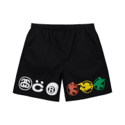 Stussy x Cactus Plant Flea Market Icon Water Shorts Black