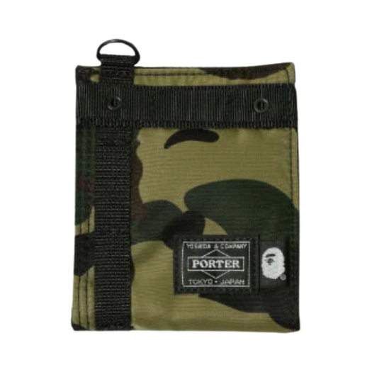 - BAPE x Porter 1st Camo Wallet Green