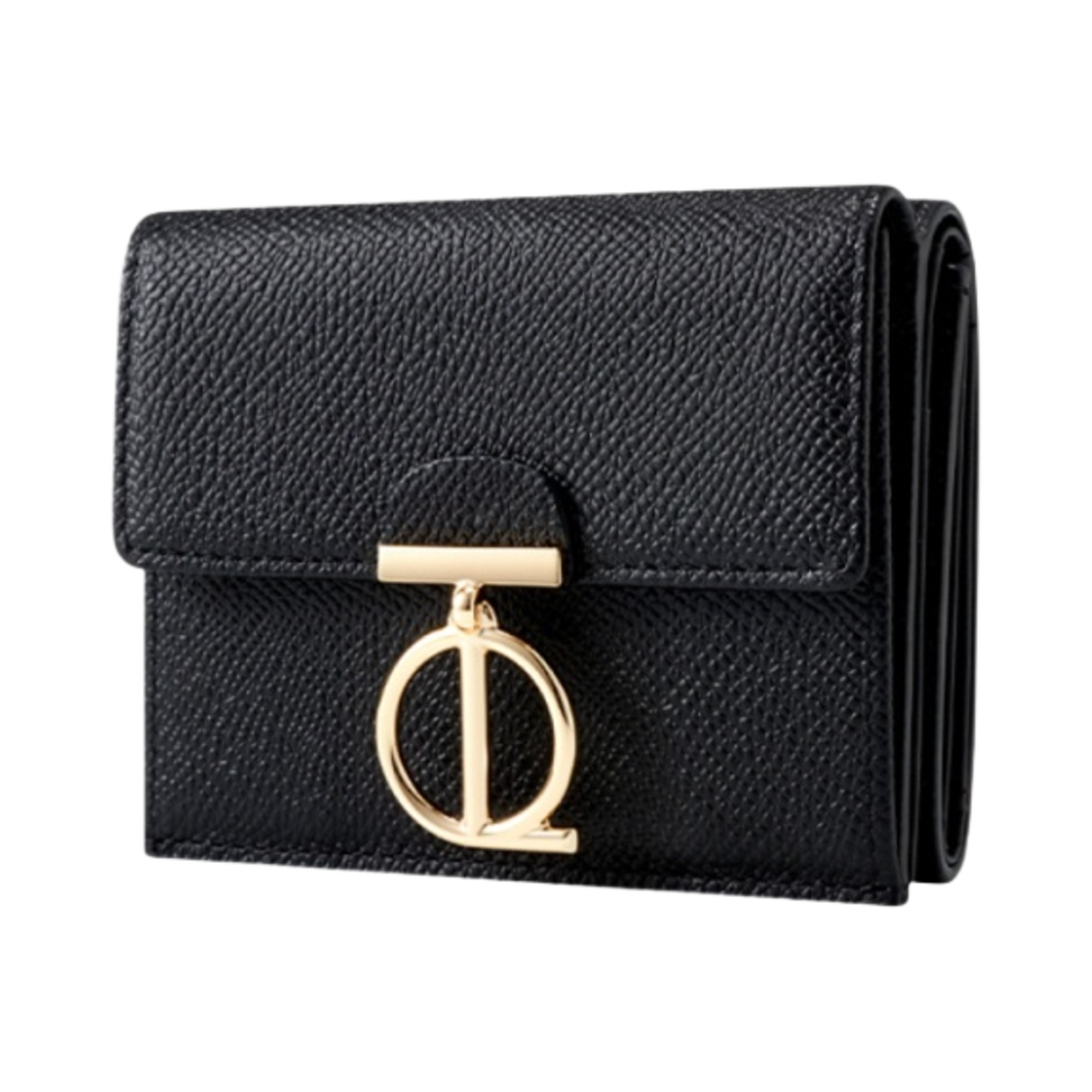 루이까또즈 몬트 트라이폴드 하프 지갑 블랙(Louis Quatorze Monte Trifold Half Wallet Black) - 2