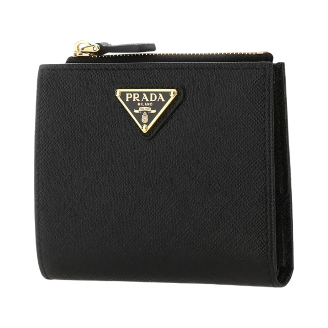 프라다 사피아노 레더 반지갑 블랙(Prada Small Saffiano Leather Wallet Black) - 2