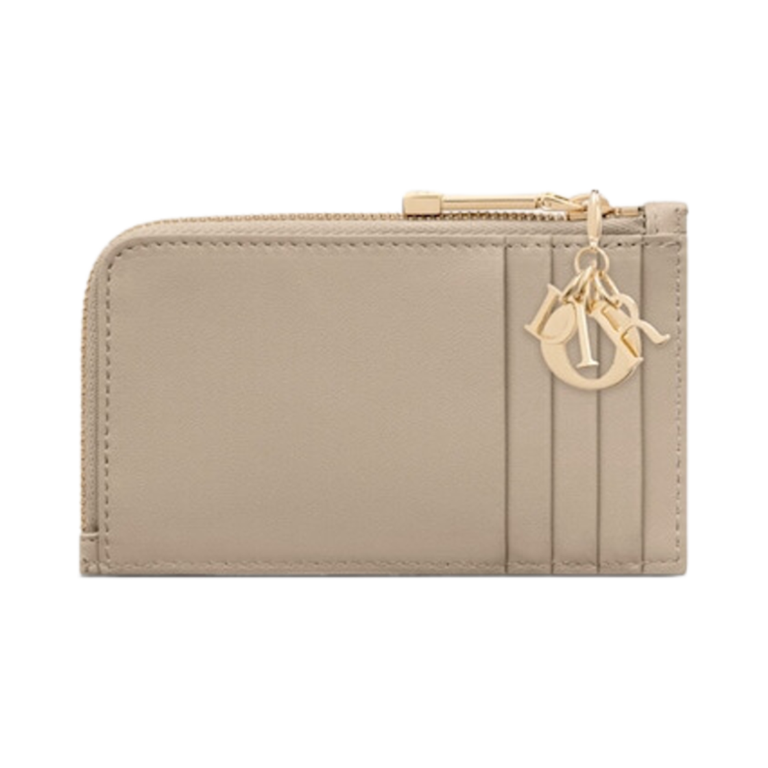 디올 레이디 컴팩트 지퍼 카드 홀더 샌드 까나쥬 램스킨(Dior Lady Compact Zipped Card Holder Sand Cannage Lambskin) - 2